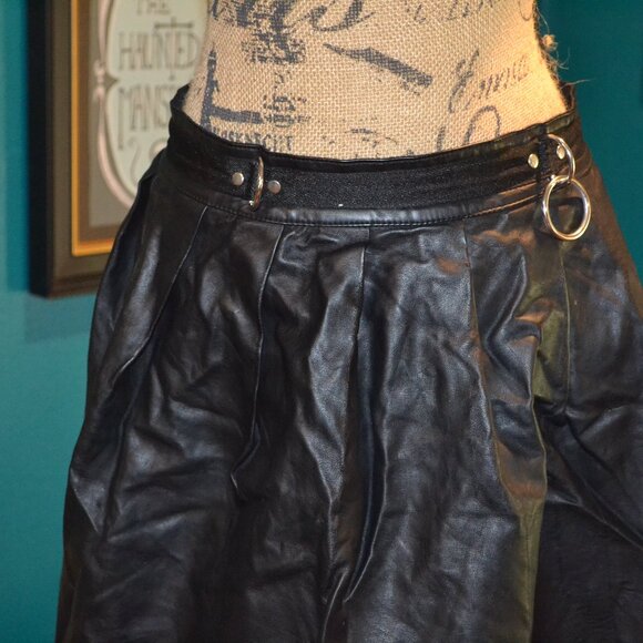 current mood womens 3x pleather skirt - Picture 2 of 5